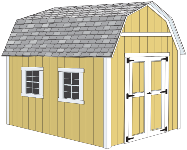 Image of The Pine Valley model shed built by California Shed Company - Ojai, CA