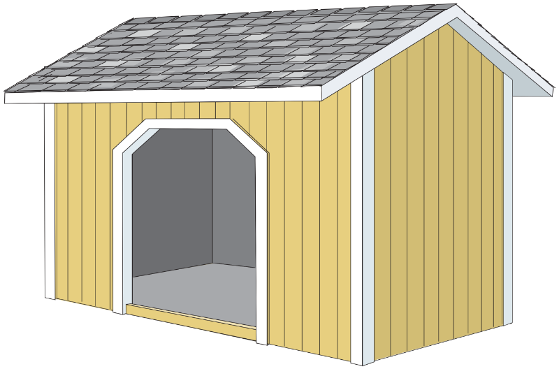 Image of The Santa Ynez model shed from California Shed Company - Ojai, CA