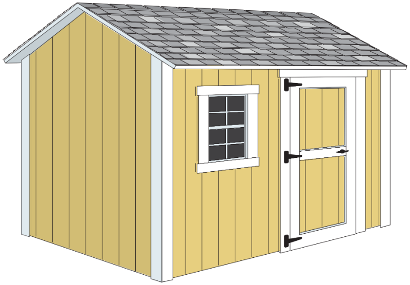 image of The Truckee model shed built by California Shed Company - Ojai, CA