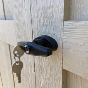California Shed Company shed locking T handle image